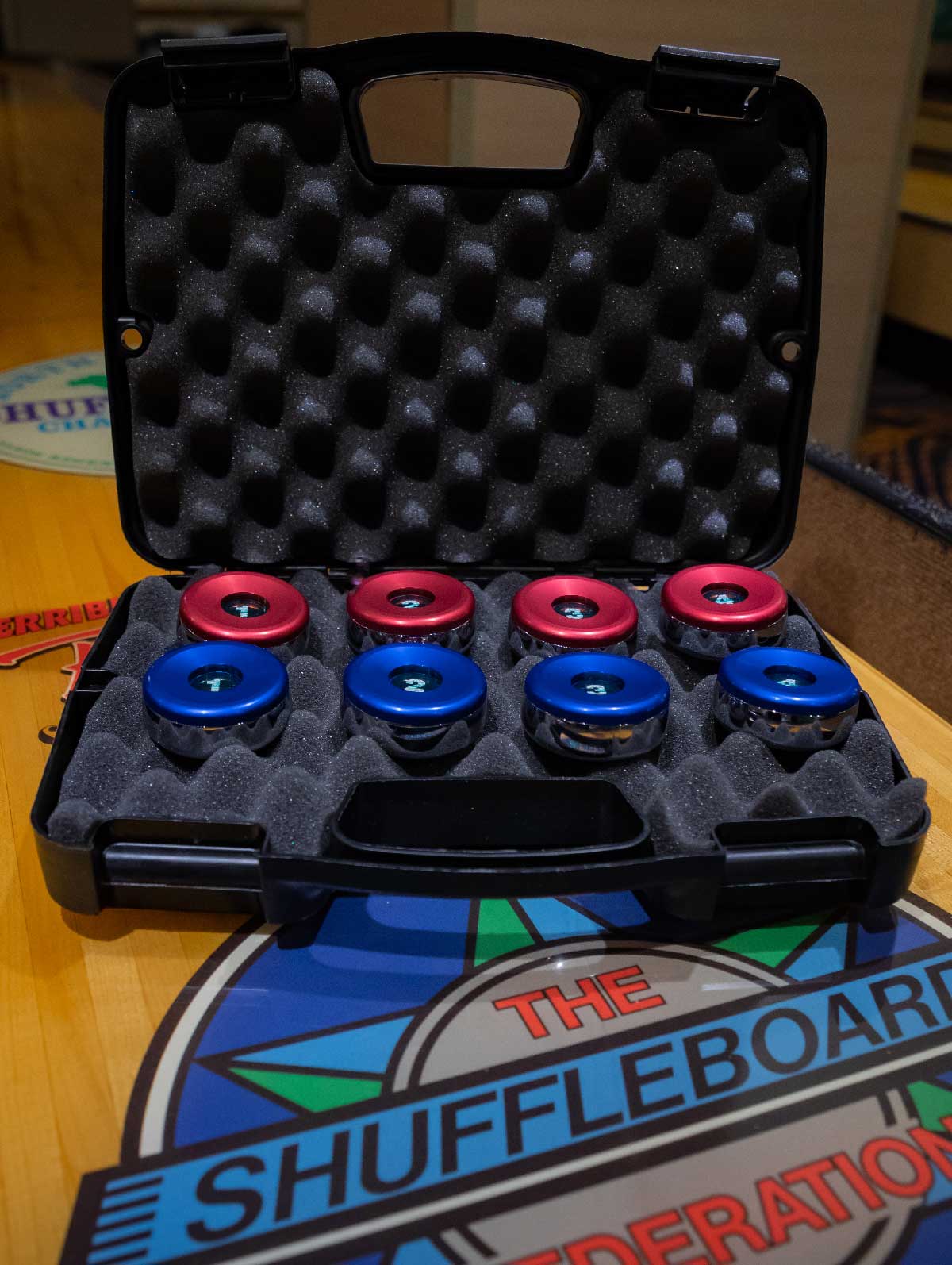 Shuffleboard Table Weight Case Shuffleboard Federation