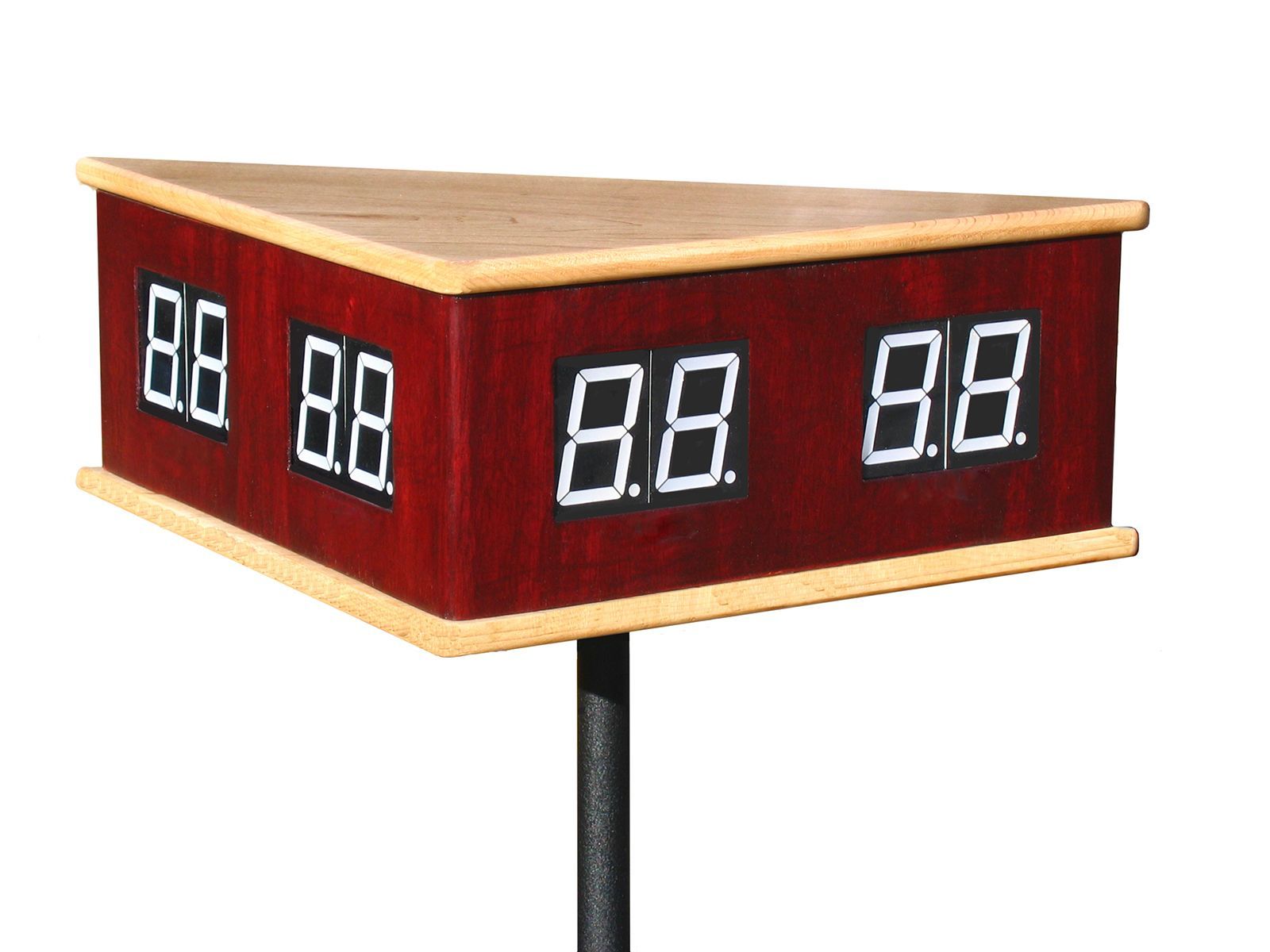 Venture Shuffleboard's Triangle Electronic Scoreboard Venture