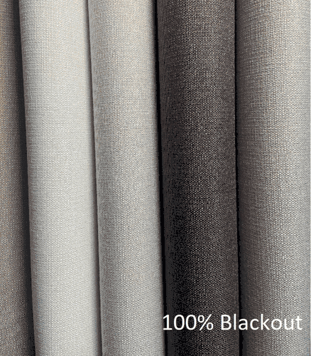 BLACKOUT (100% Room Darkening) | Sidelight Panels & Door Curtains