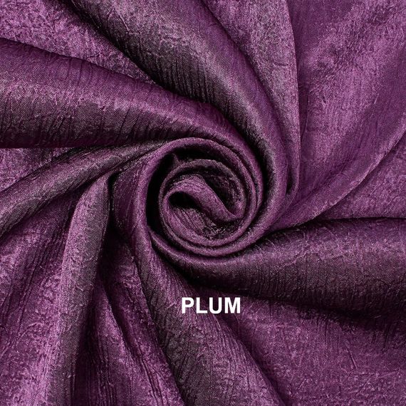 Crushed Sateen Sidelight Curtains (Single Panel)