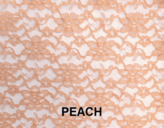 Floral Lace French Door Curtain (Single Panel)