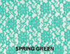 Floral Lace French Door Curtain (Single Panel)