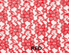 Floral Lace French Door Curtain (Single Panel)