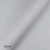 Linen Curtain, 57" Wide Rod Pocket Curtain, Custom Length Curtain (Single Panel)