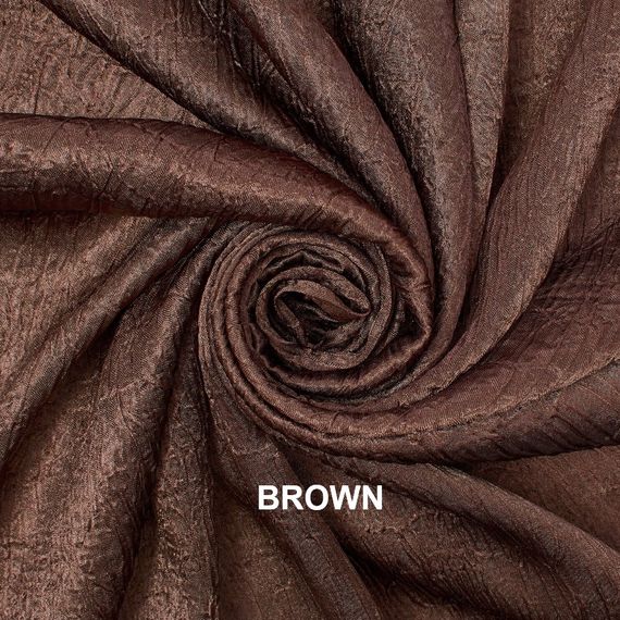 Crushed Sateen Sidelight Curtains (Single Panel)