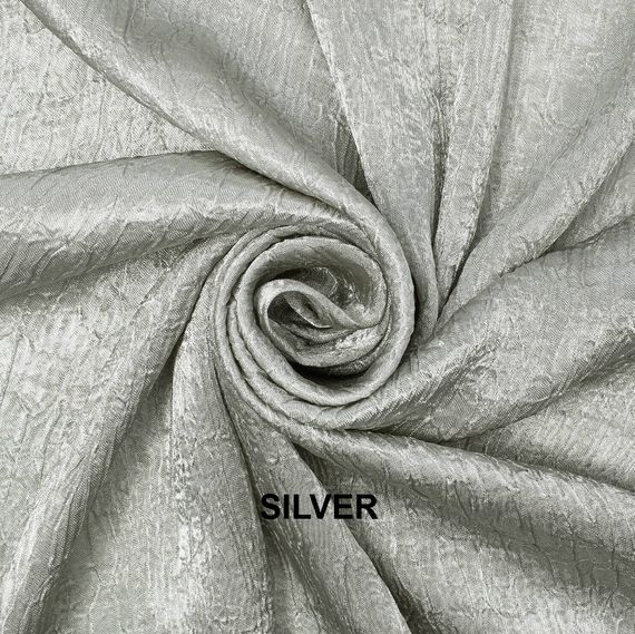 Crushed Sateen Sidelight Curtains (Single Panel)