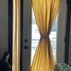 Crushed Sateen Sidelight Curtains (Single Panel)