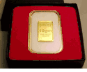 10 Gram 24K Gold Bar Gift Box !! 