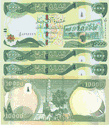 <I>ONE MILLION (100 x 10000) MINT NEW IRAQI DINAR 2015<br> WITH NEW SECURITY FEATURES UNCIRCULATED IQD-AUTHENTIC.</I><br>