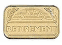 Happy Retirement (Goldplated Silver)