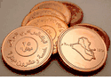 IRAQ: NEW 20 x 25 DINAR COINS IRAQI CURRENCY-UNC!