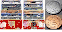 New Iraqi Dinar Complete Set ( 7 notes + 2 coins ) 