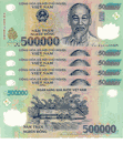 <I>NEW MINT 5 MILLION(10 X 500000) VIETNAM DONG POLYMER<br> VIETNAMESE CURRENCY VND-AUTHENTIC!