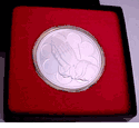 Praying hands (Plain Silver) 