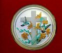 Religious Cross (Enameled Silver) 