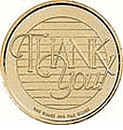 Thank You (Enamell Silver-round)