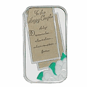 Wedding Ingot Gold Plated Silver