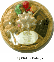 Chocolate and Candy in Wicker (Kosher) 