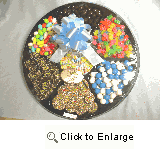 Large 7 Section Baby Welcome Platter