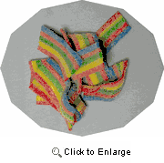 Rainbow Sour Belts Bites (Kosher)