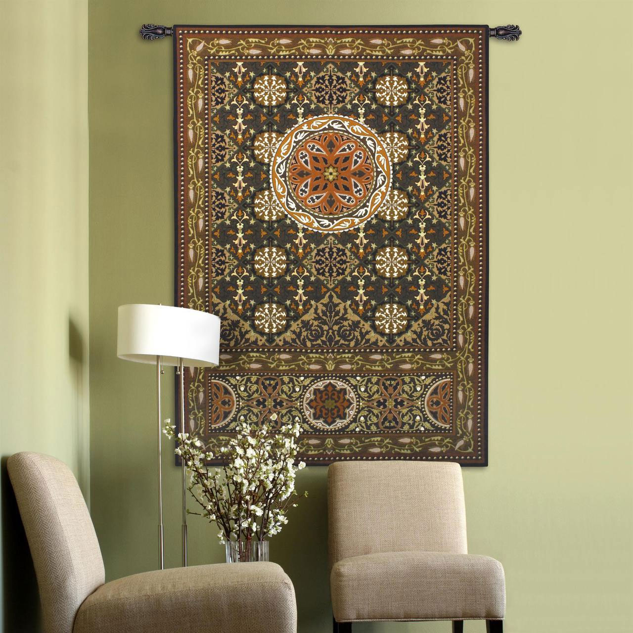 Gothic Medallion tapestry Abstract Tapestries