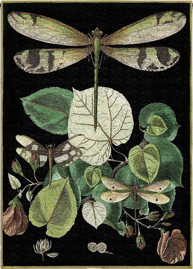 Whimsical Dragonfly Tapestry