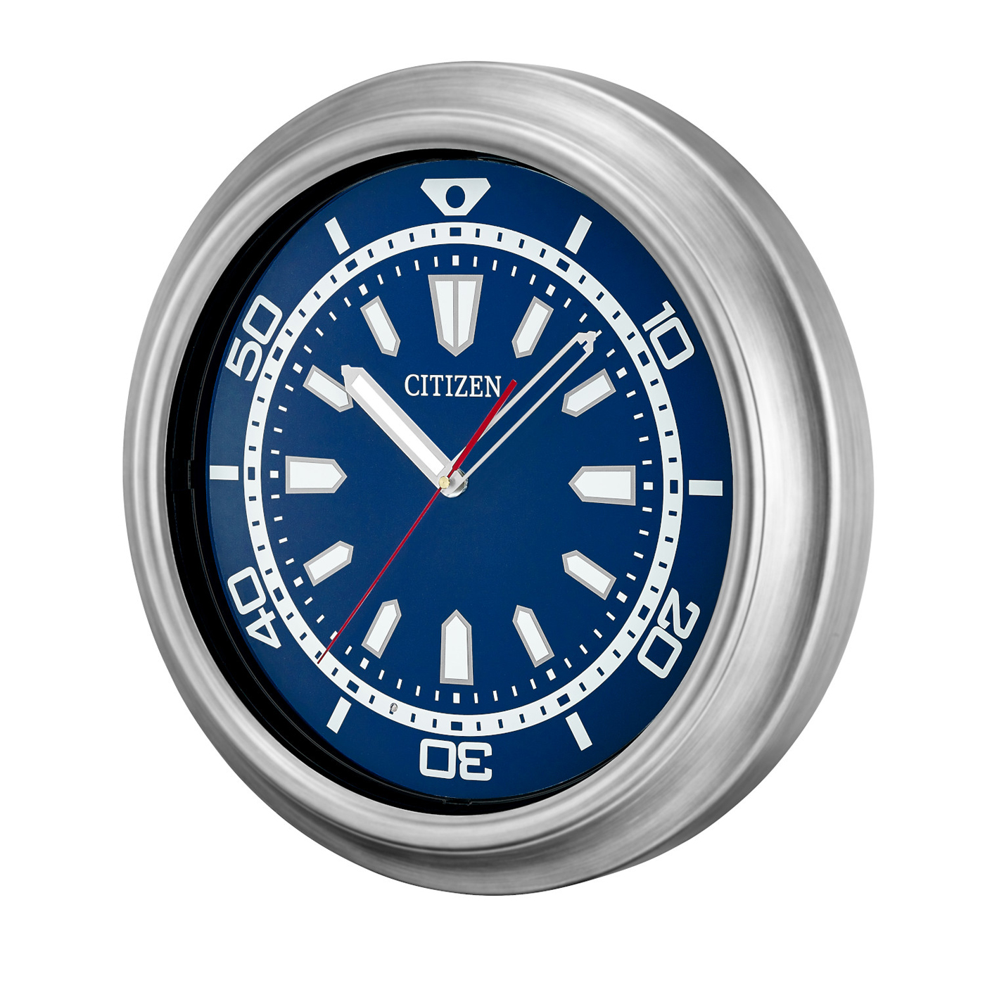 Dive Master Illuminated Indoor/Outdoor Wall Clock by Citizen 18" Clocks