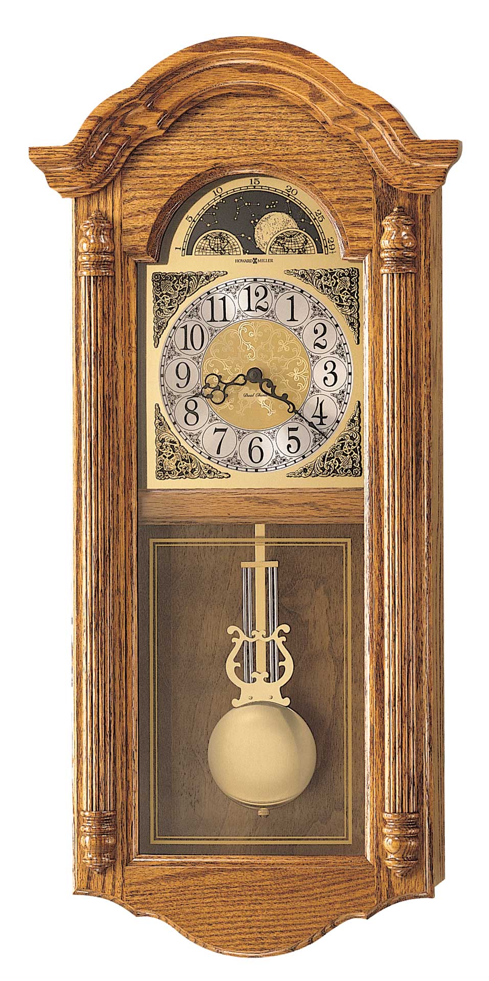 Fenton Wall Clock by Howard Miller Made in America Clocks