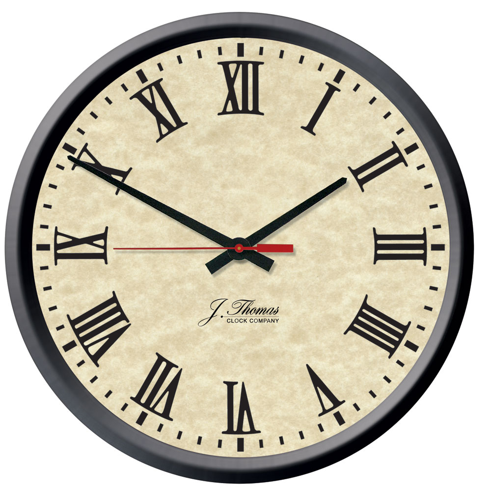 Franklin Electric Wall Clock by J. Thomas 16" Made in America Clocks