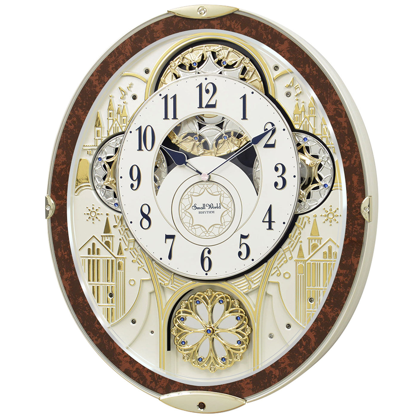 Gala III Magic Motion Wall Clock by Rhythm Clocks 18" Clocks
