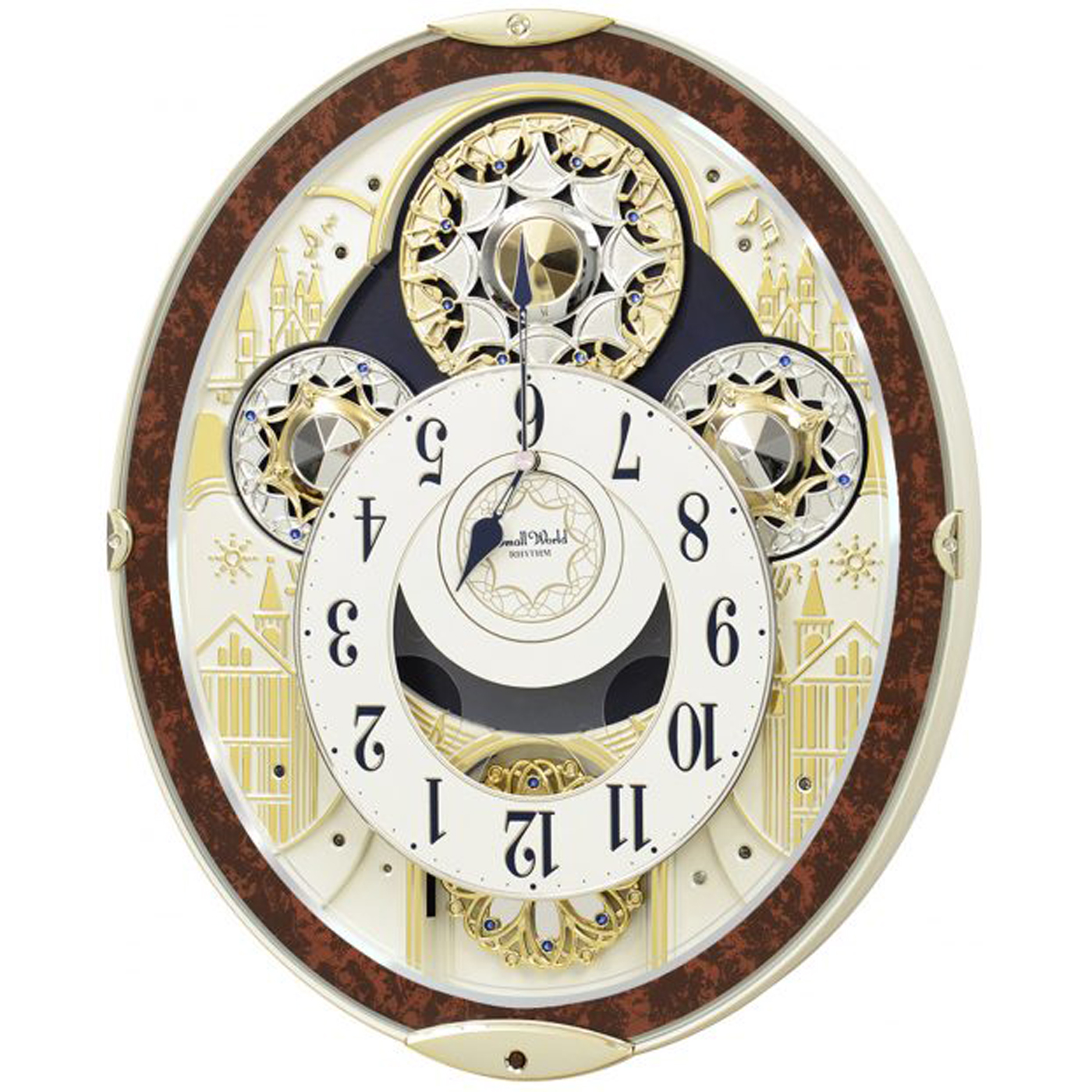 Gala III Magic Motion Wall Clock by Rhythm Clocks 18" Clocks