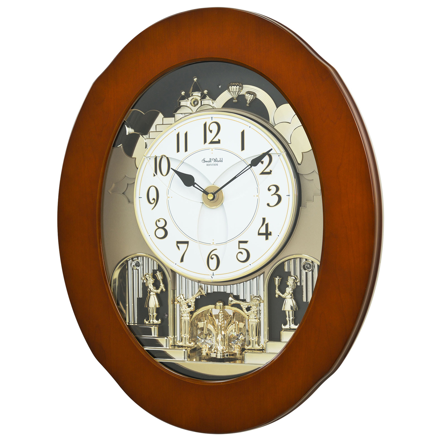 Grand Essence Musical Motion Wall Clock by Rhythm 500 and Up