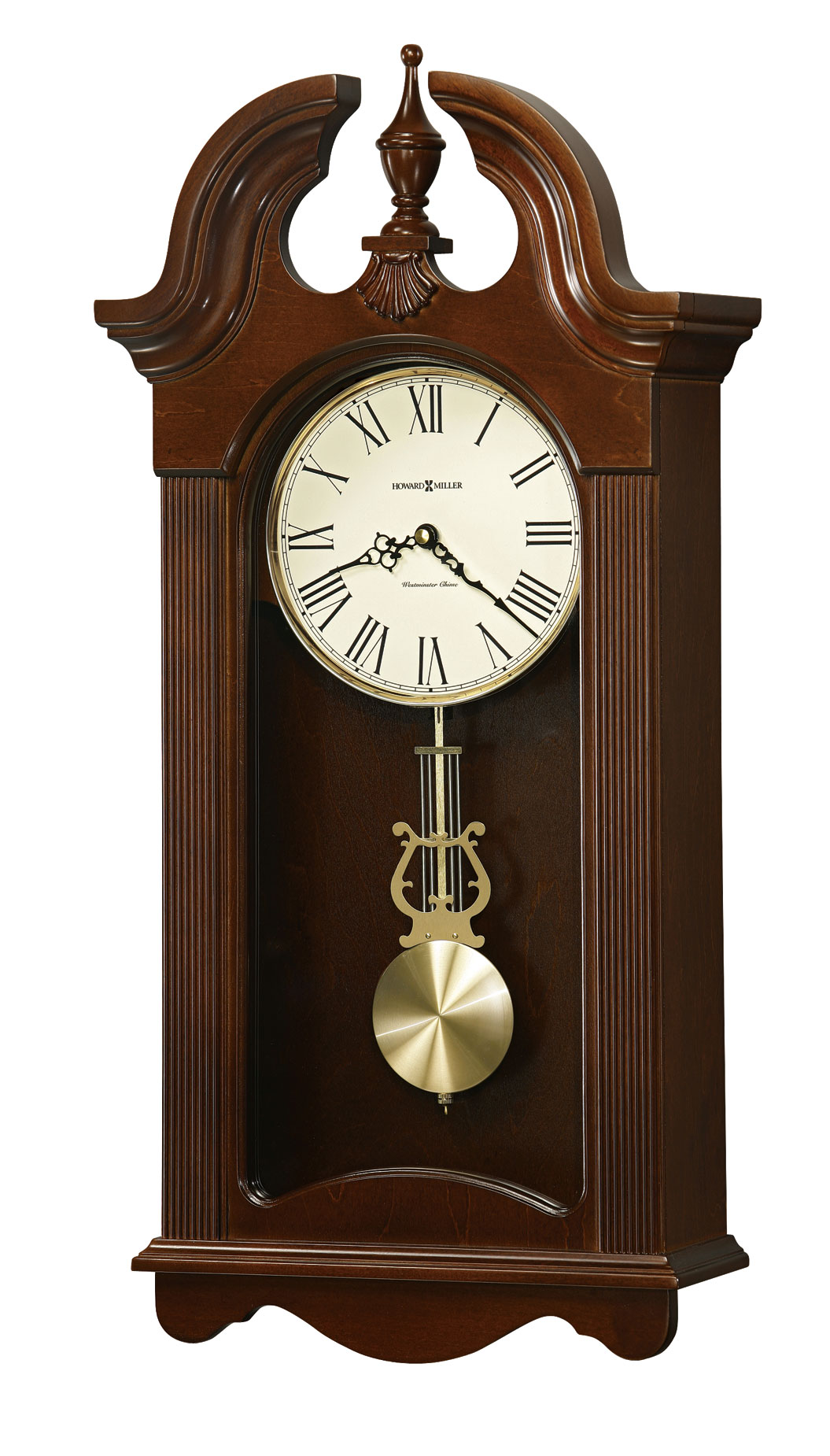 Malia Wall Clock by Howard Miller Wooden Case Clocks