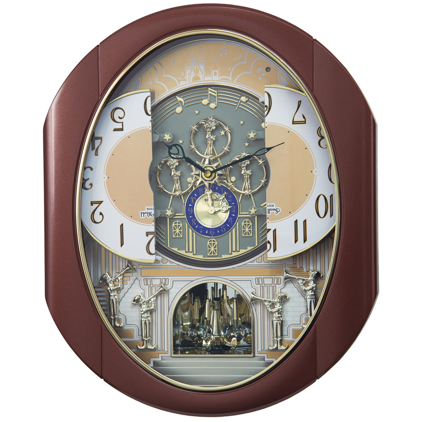 Palacio Magic Motion Wall Clock by Rhythm Clocks 18" Clocks