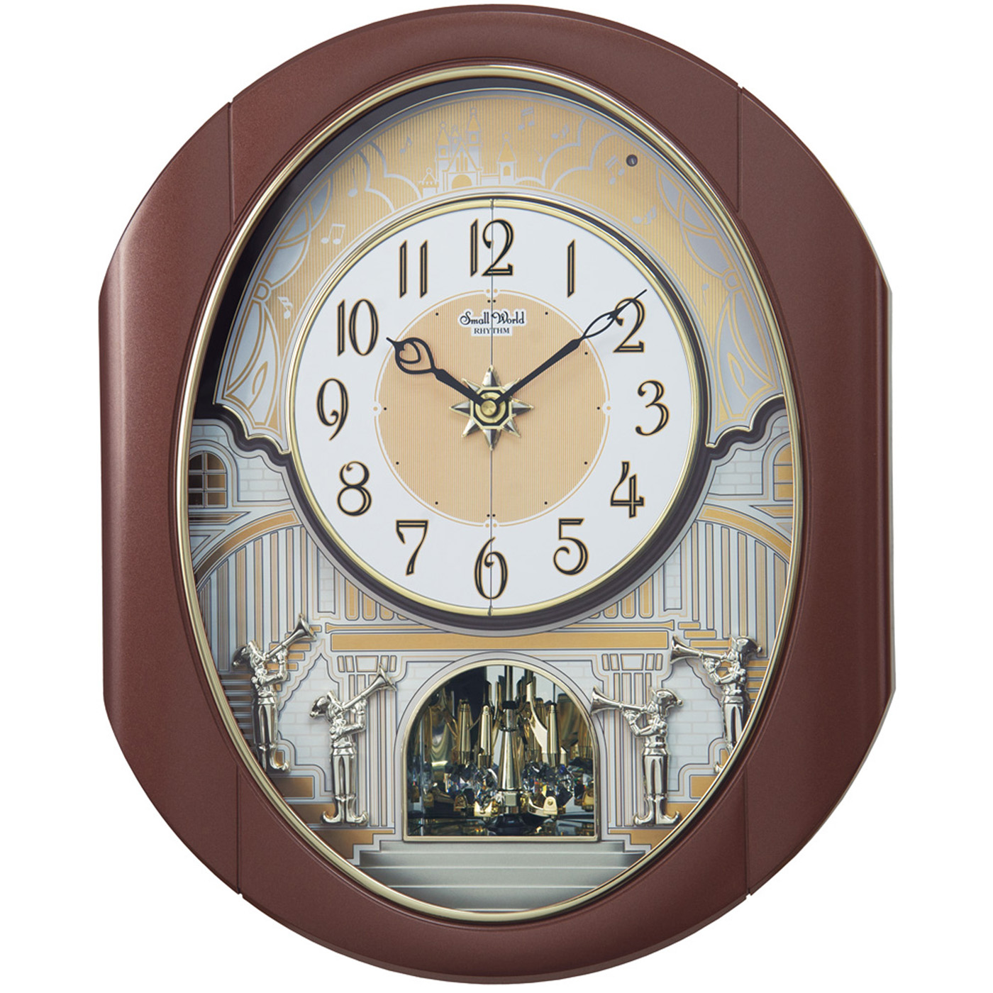 Palacio Magic Motion Wall Clock by Rhythm Clocks 18" Clocks