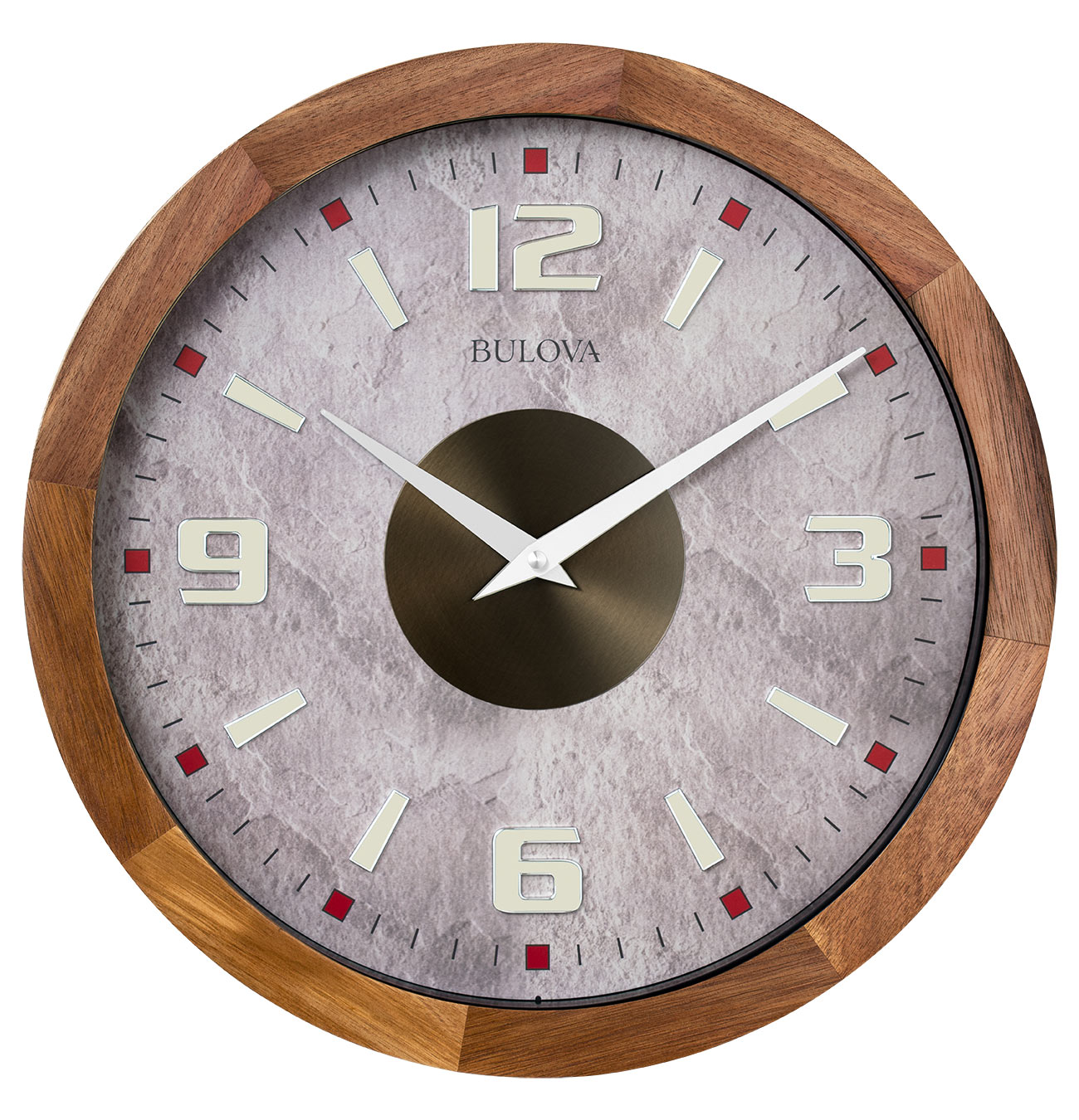 Parkland Bluetooth Indoor/Outdoor Wall Clock by Bulova Musical