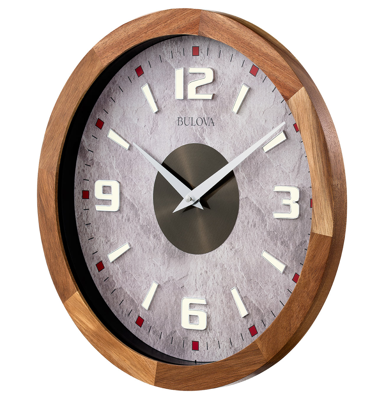 Parkland Bluetooth Indoor/Outdoor Wall Clock by Bulova Musical