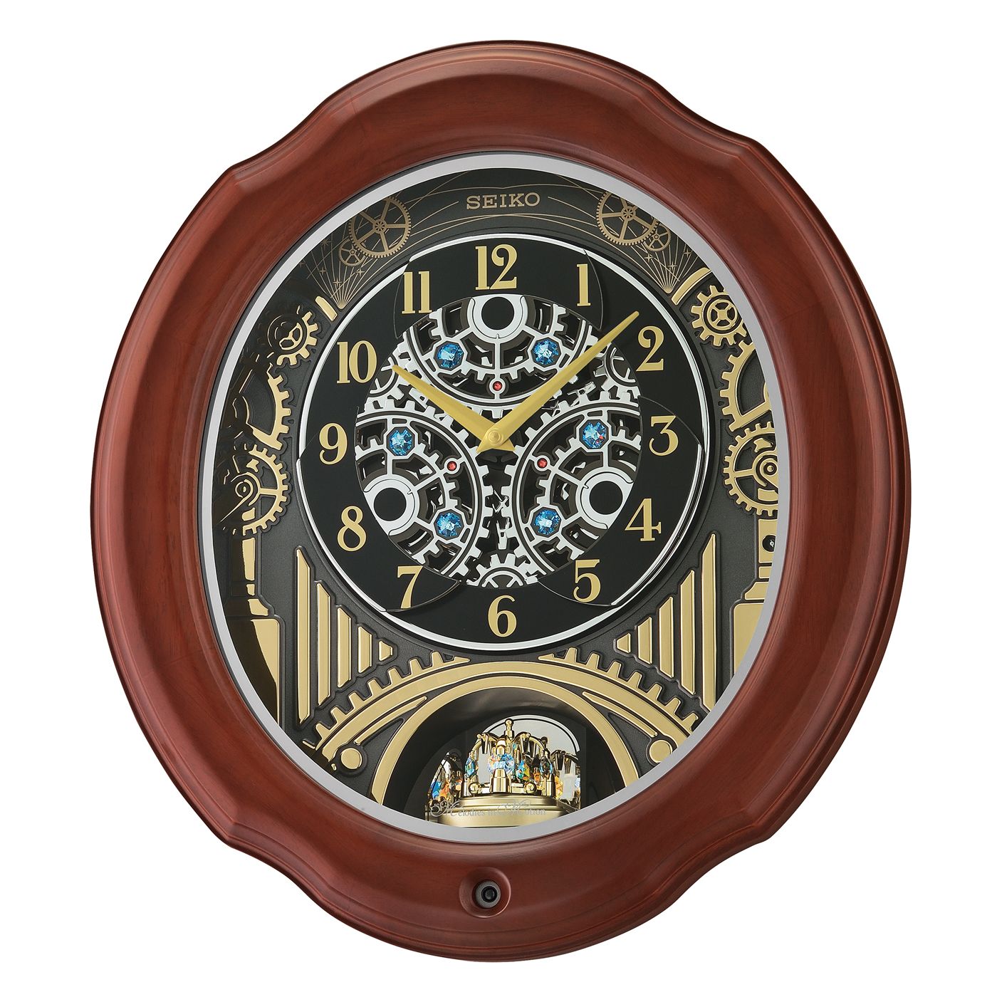 Top 50+ imagen seiko mechanical wall clock Abzlocal.mx