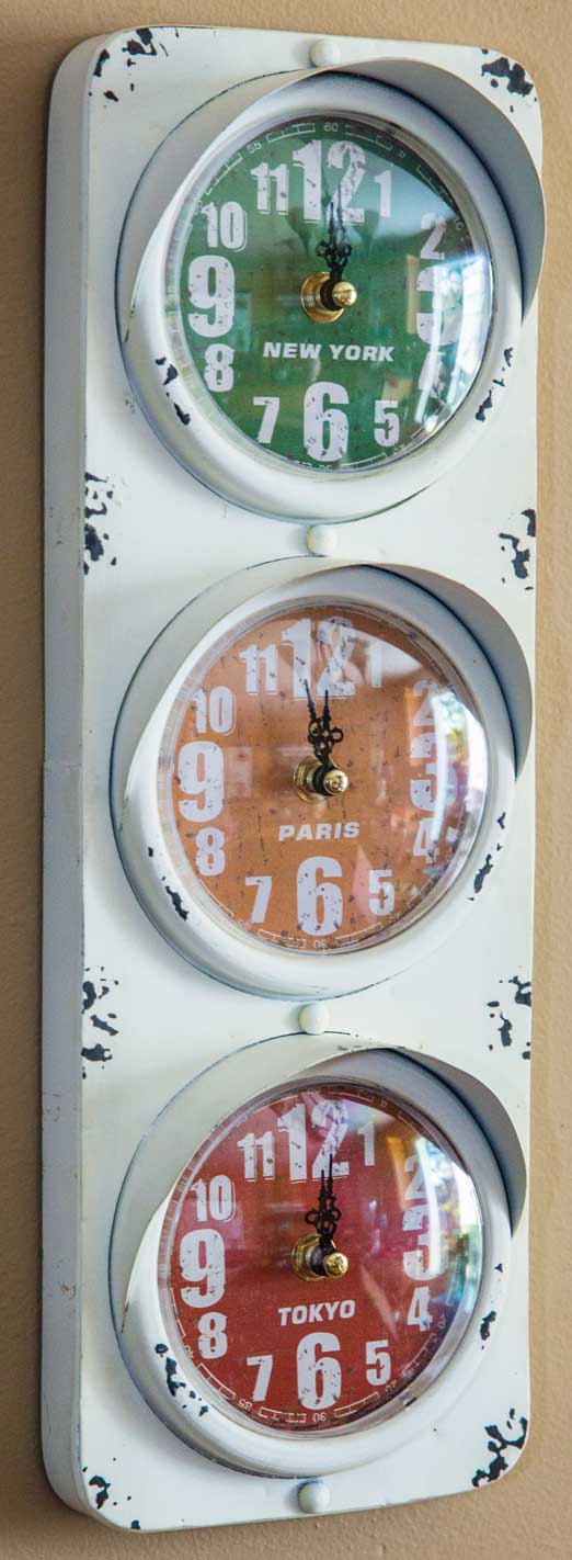 Signals Wall Clock by Manual Woodworkers & Weavers Under 100