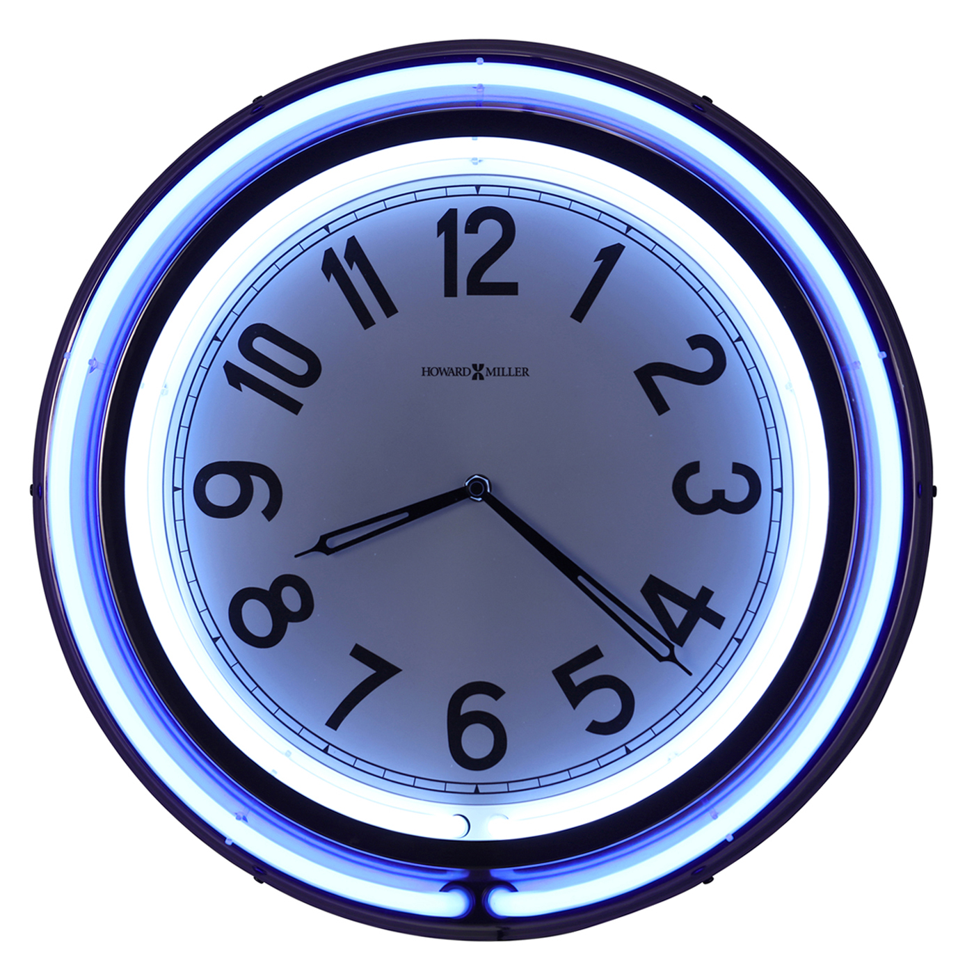 Studio Neon Wall Clock by Howard Miller 18" Clocks