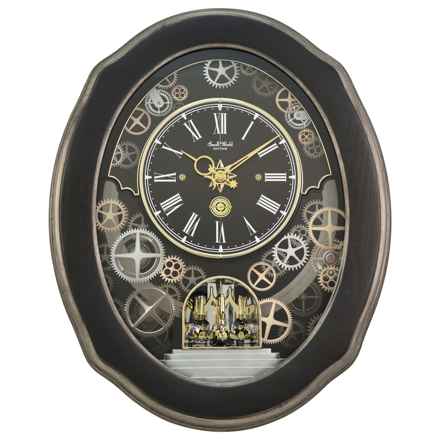 Time Works Musical Motion Wall Clock by Rhythm 300 to 499 Clocks