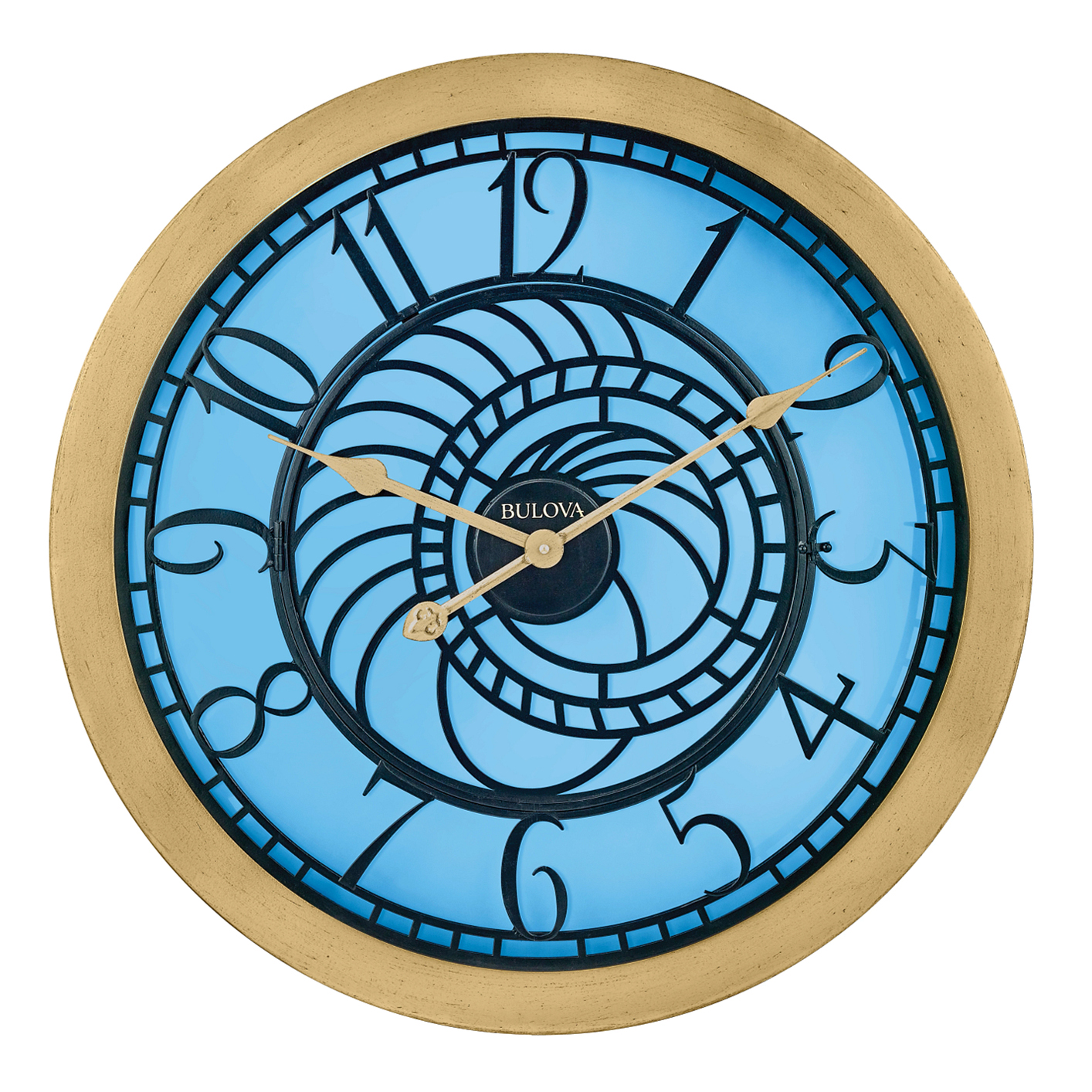 Wizard Illuminated Wall Clock 24" by Bulova 24" Clocks