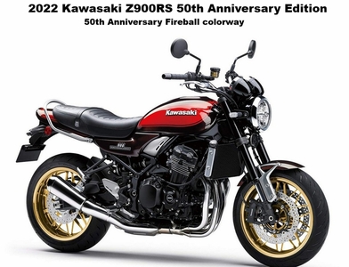 2022 Kawasaki Z900RS 50th Anniversary Edition Overview and Specs