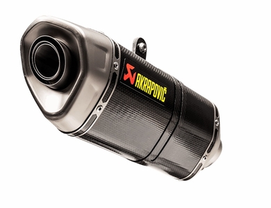 Akrapovic Carbon Slip On Exhaust S-H7SO5-HRC - Honda CB750 Hornet