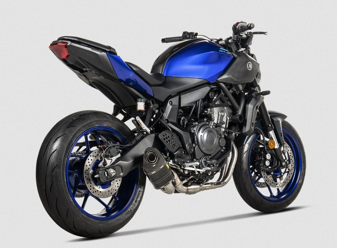 akrapovic マフラー mt-07 yzf-r7 Akrapovic Yamaha FZ-07 / MT-07 2015-2024 Carbon Racing Full