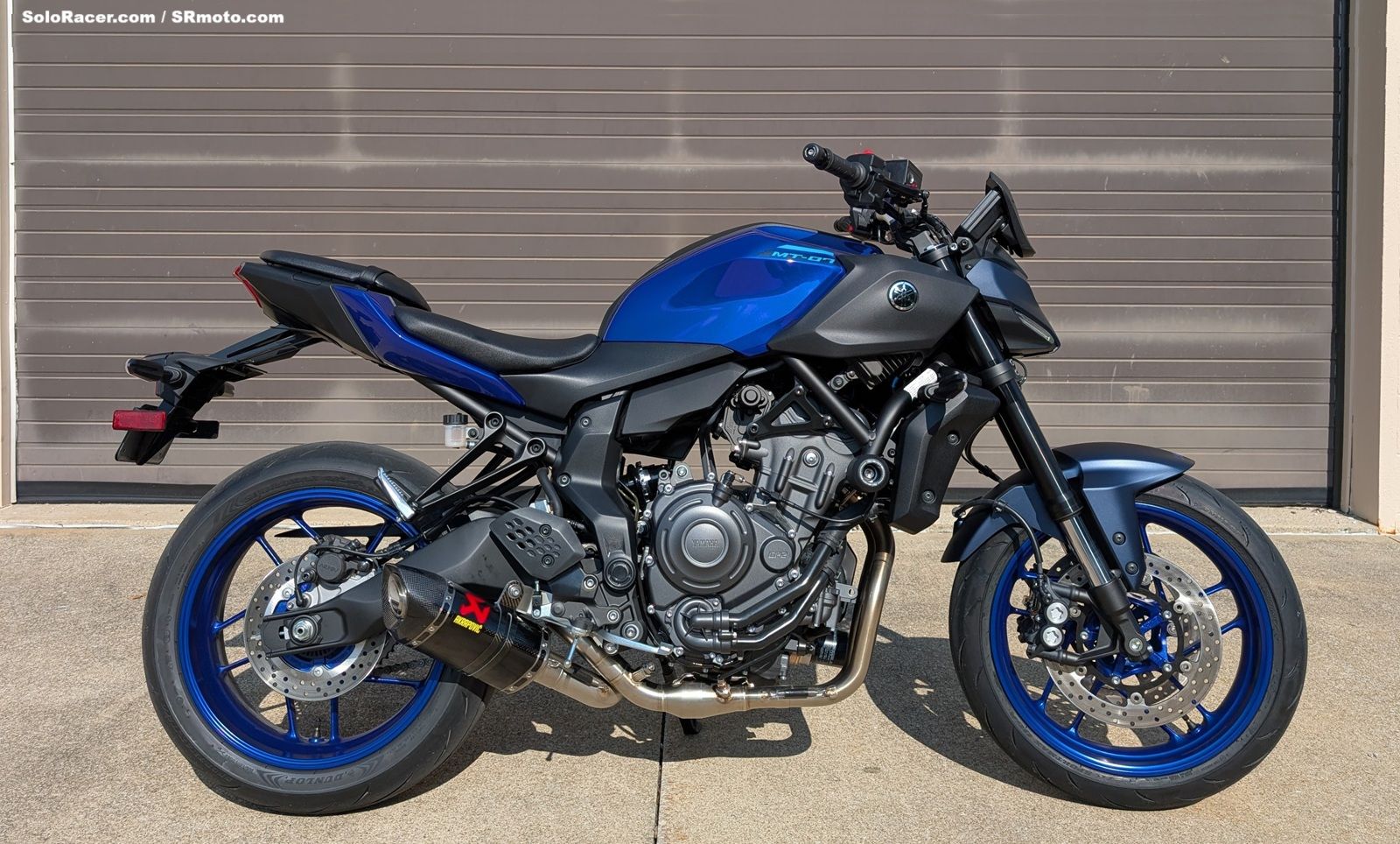 Yamaha MT-07 Akrapovic Racing Line Carbon Exhaust | S-Y7R2-AFC/1