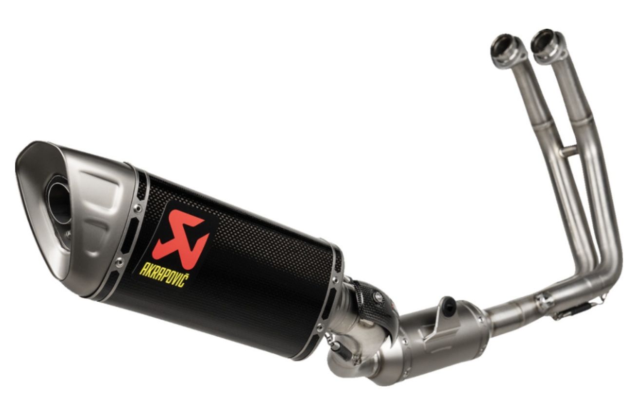Akrapovic Racing Line Carbon Exhaust - Suzuki GSX-8S / GSX-8R 2025