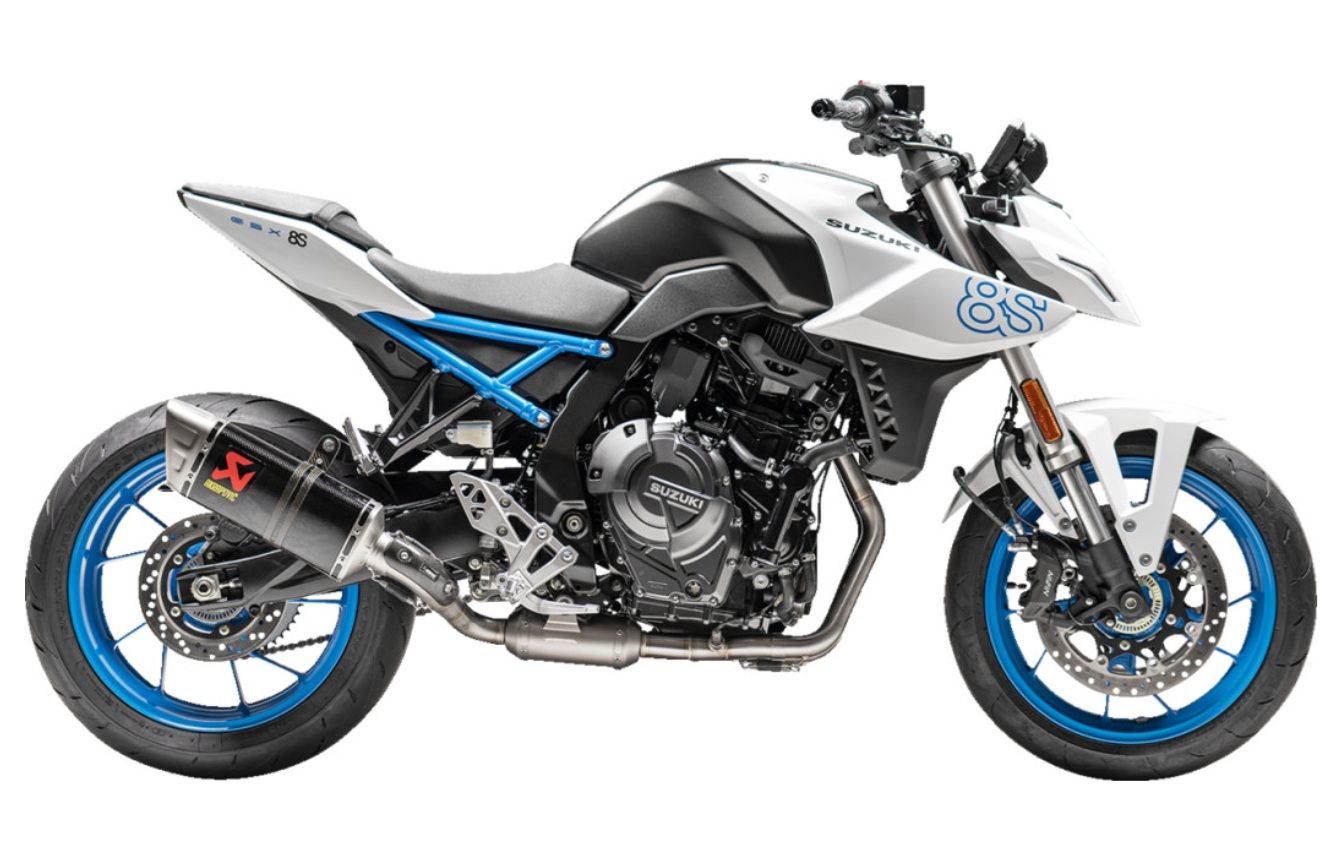AKRAPOVIC アクラポビッチGSX-8S GSX-8R レーシングライン AKRAPOVIC アクラポビッチ レーシングライン(2-1)フル