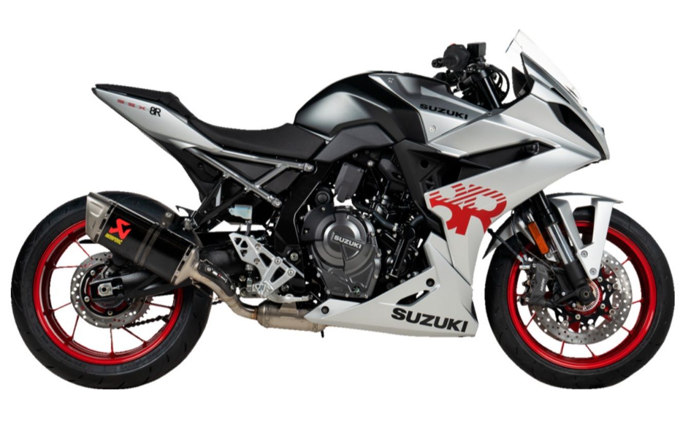 Akrapovic Racing Line Carbon Exhaust - Suzuki GSX-8S / GSX-8R 2025