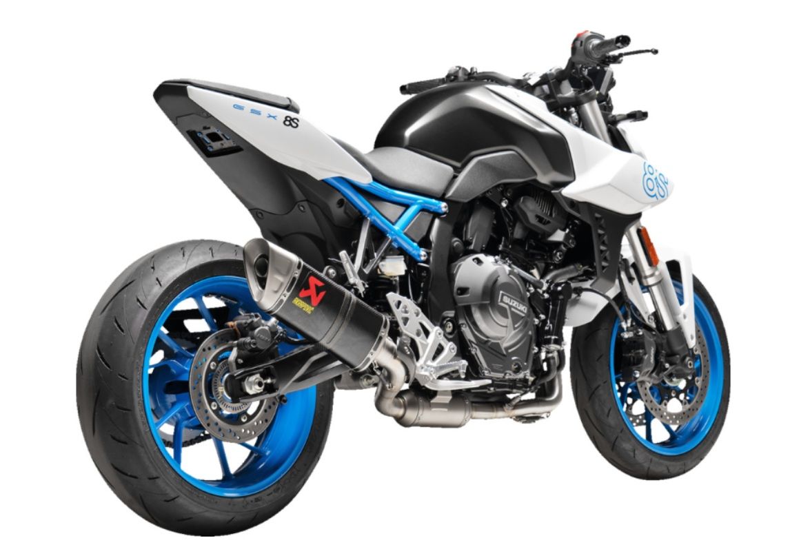 Akrapovic Racing Line Carbon Exhaust - Suzuki GSX-8S / GSX-8R 2025